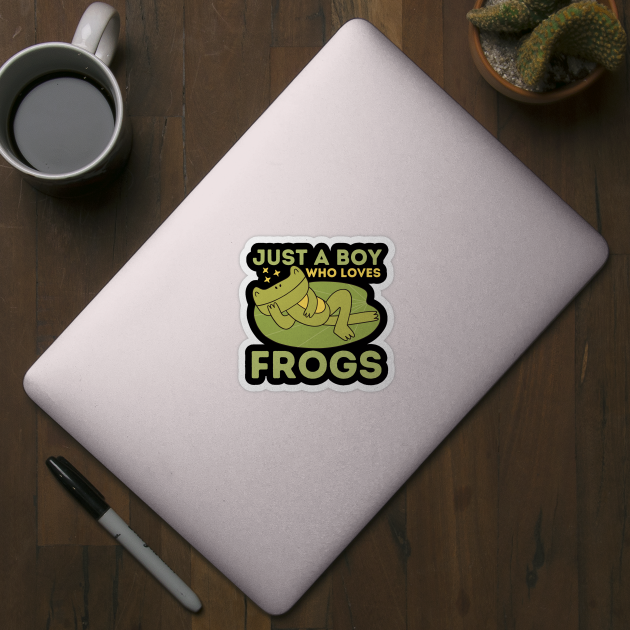 Just a Boy Who Loves Frogs by The WYLD Tribe